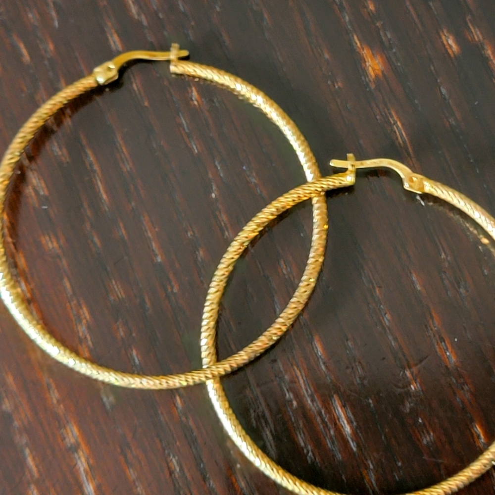 Hoop earrings 925Italy
